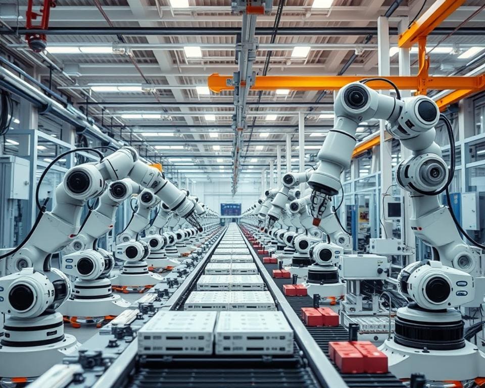 efficiëntie in productie met robotica