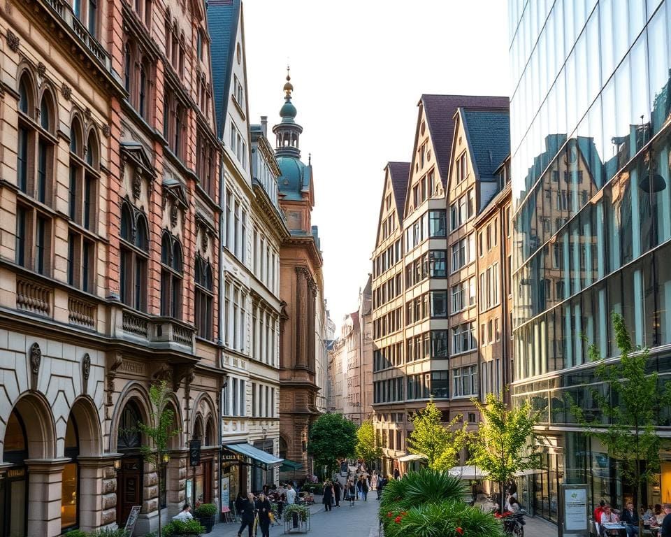 mix oud en nieuw in historische gebouwen