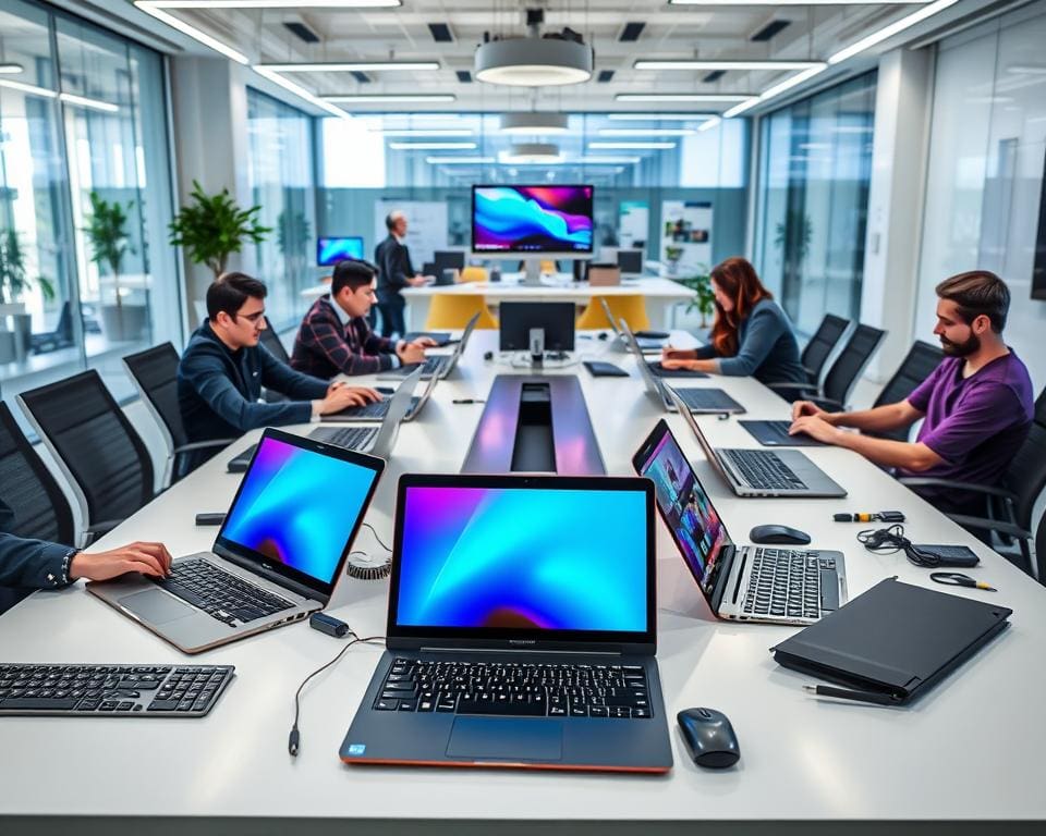 modulaire laptops efficiëntie bedrijven