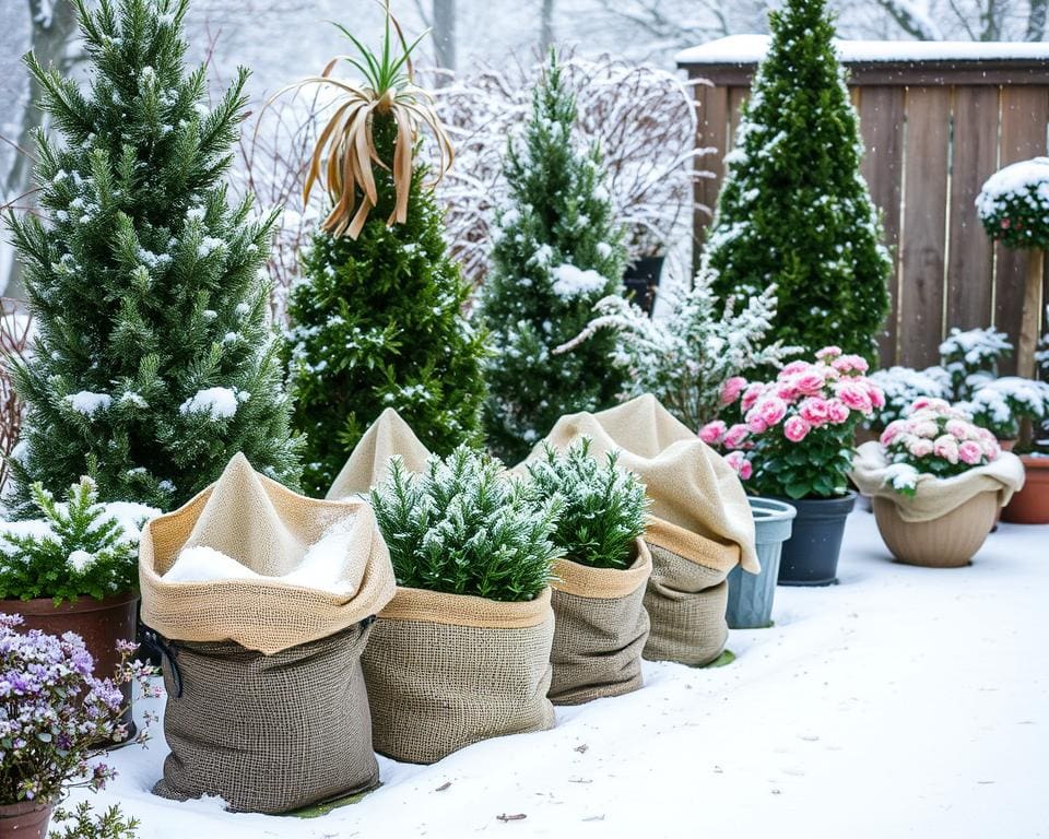 plantenverzorging in de winter