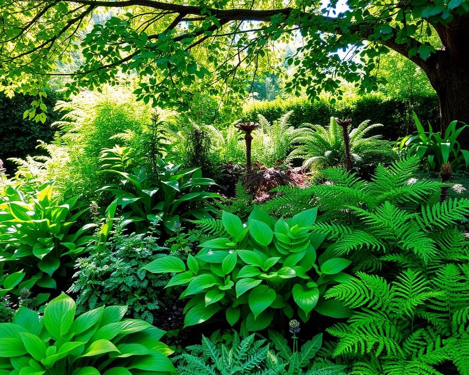 populaire plantensoorten voor schaduw