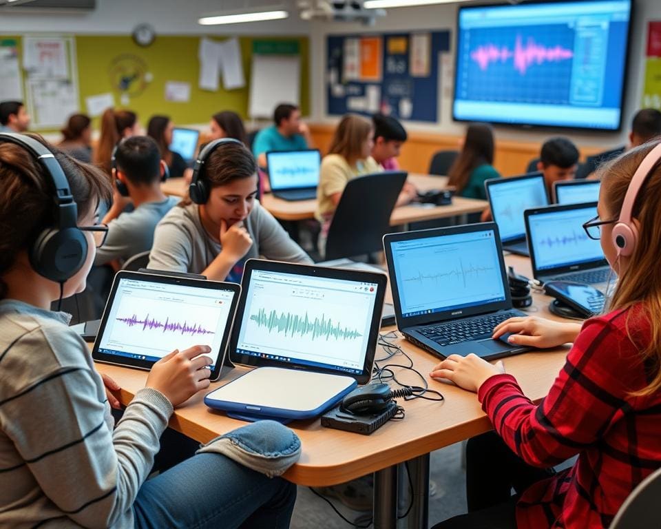 spraakherkenning toepassingen in het onderwijs