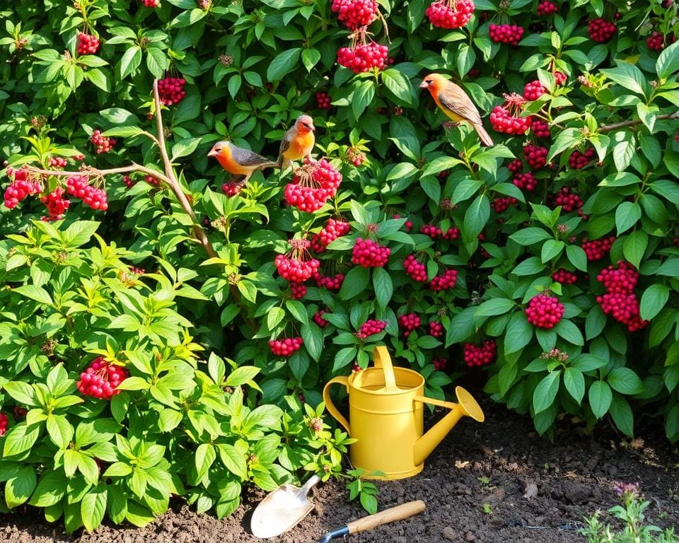 tips voor het planten van een vogelhaag