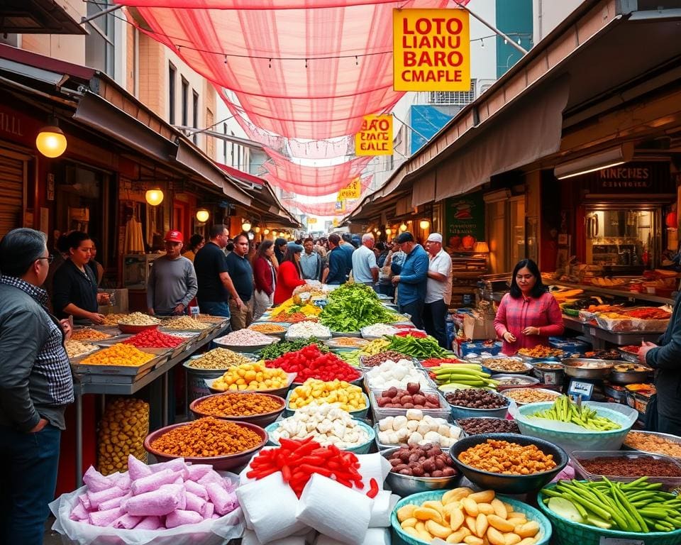 traditionele gerechten en straatvoedsel in Lima