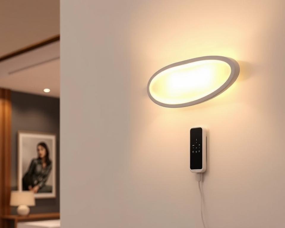 wandlamp met afstandsbediening