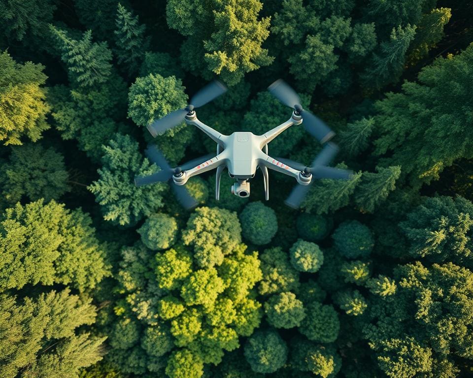 wat maakt drones nuttig voor bosbeheer