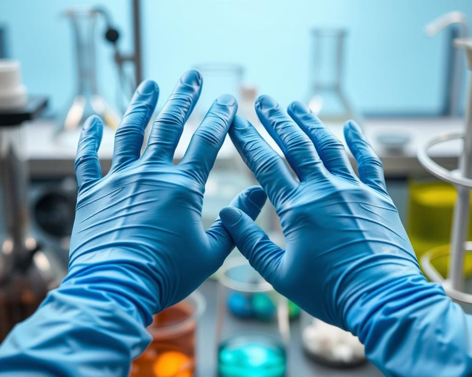 Bescherming in de chemische industrie met nitril