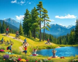 Buitenactiviteiten voor een actieve levensstijl