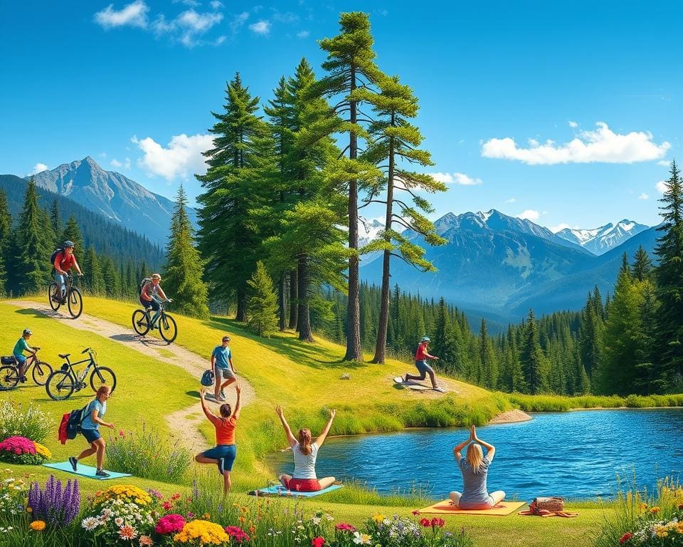 Buitenactiviteiten voor een actieve levensstijl