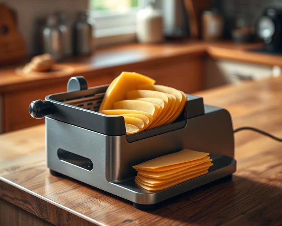 Elektrische kaasschaaf: genieten van perfect gesneden kaas