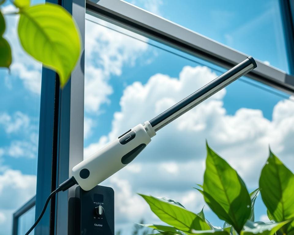 Elektrische ramenreiniger: schoon zonder strepen