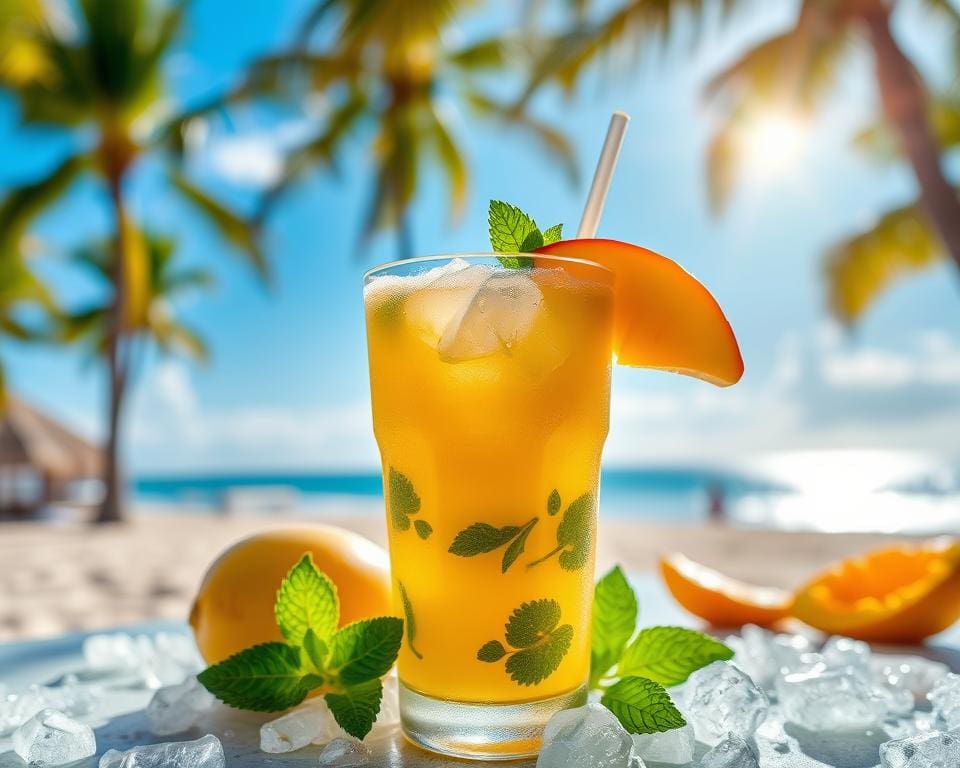 Frozen Mango Mojito