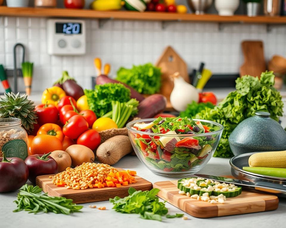 Gezonde maaltijden samenstellen in 10 minuten