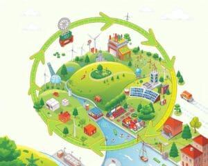 Hoe bevordert circulaire technologie afvalvermindering?