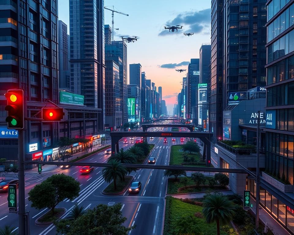 Hoe werkt AI in het beheren van stedelijke infrastructuur?