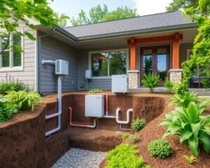 Hoe wordt geothermische energie in woningen toegepast?