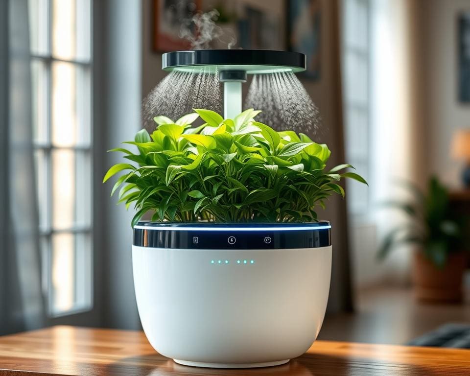 Slimme plantenpot met irrigatie: gezonde planten zonder zorgen