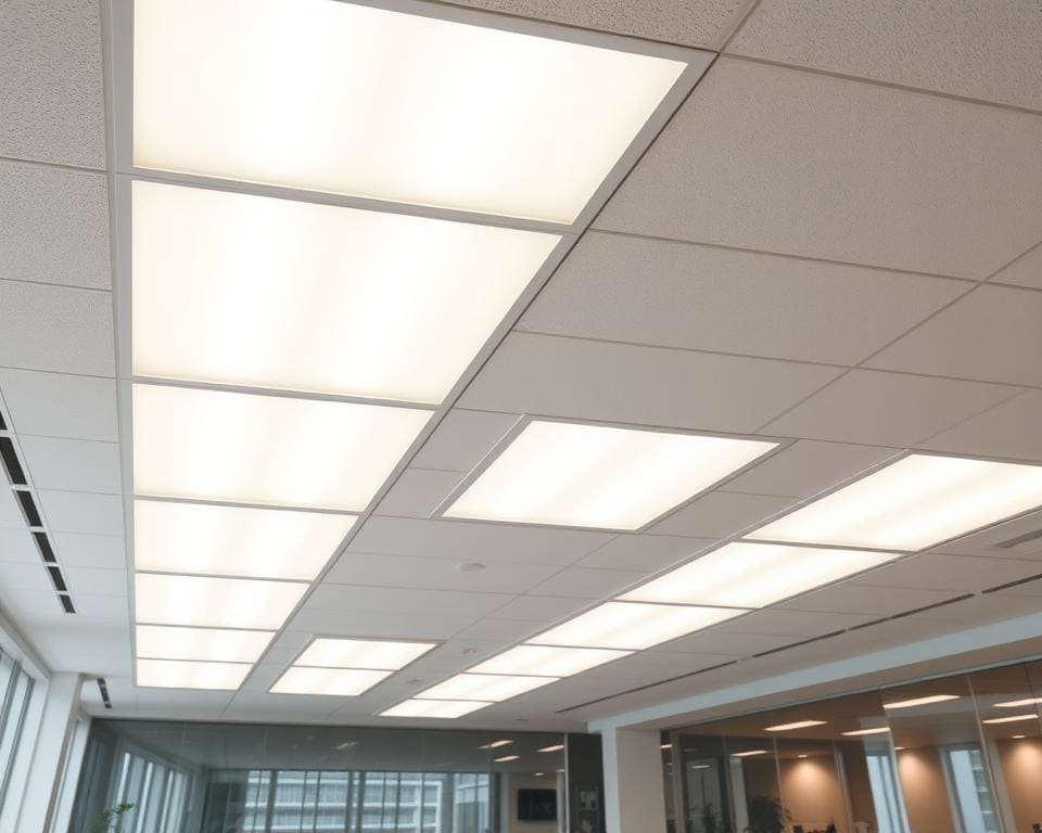 Voordelen van een LED paneel in een systeemplafond