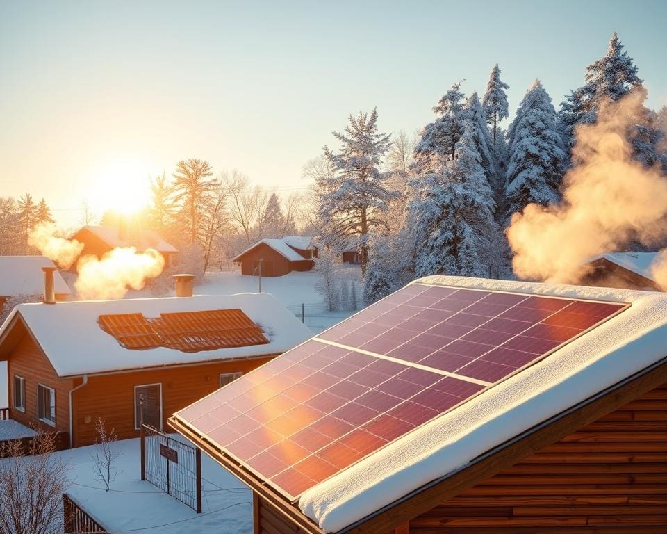 Voordelen van thermische zonne-energie in koude klimaten