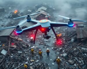 Wat maakt slimme drones nuttig voor rampenbestrijding?