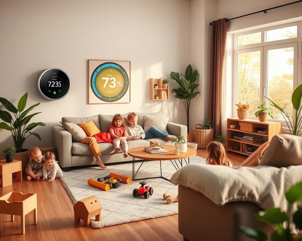 Wat zijn de voordelen van slimme thermostaten voor gezinnen?