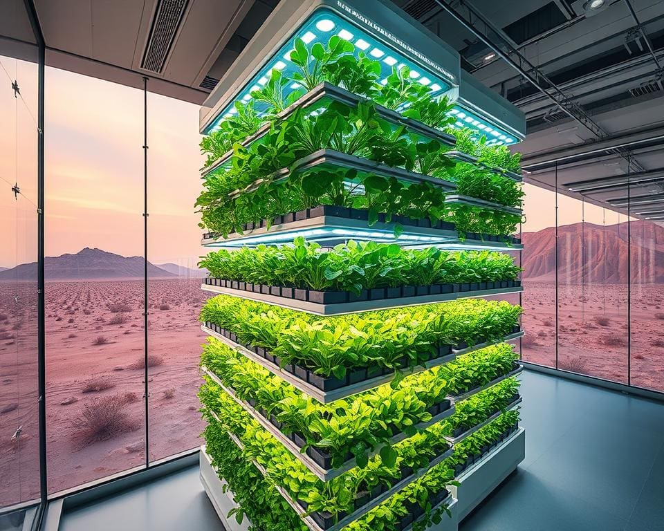 Zijn verticale landbouwsystemen een oplossing voor droogte?