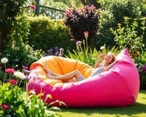 Zitzak voor buiten: stijlvol loungen in de tuin