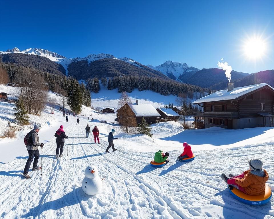 activiteiten buiten skiën in Leysin