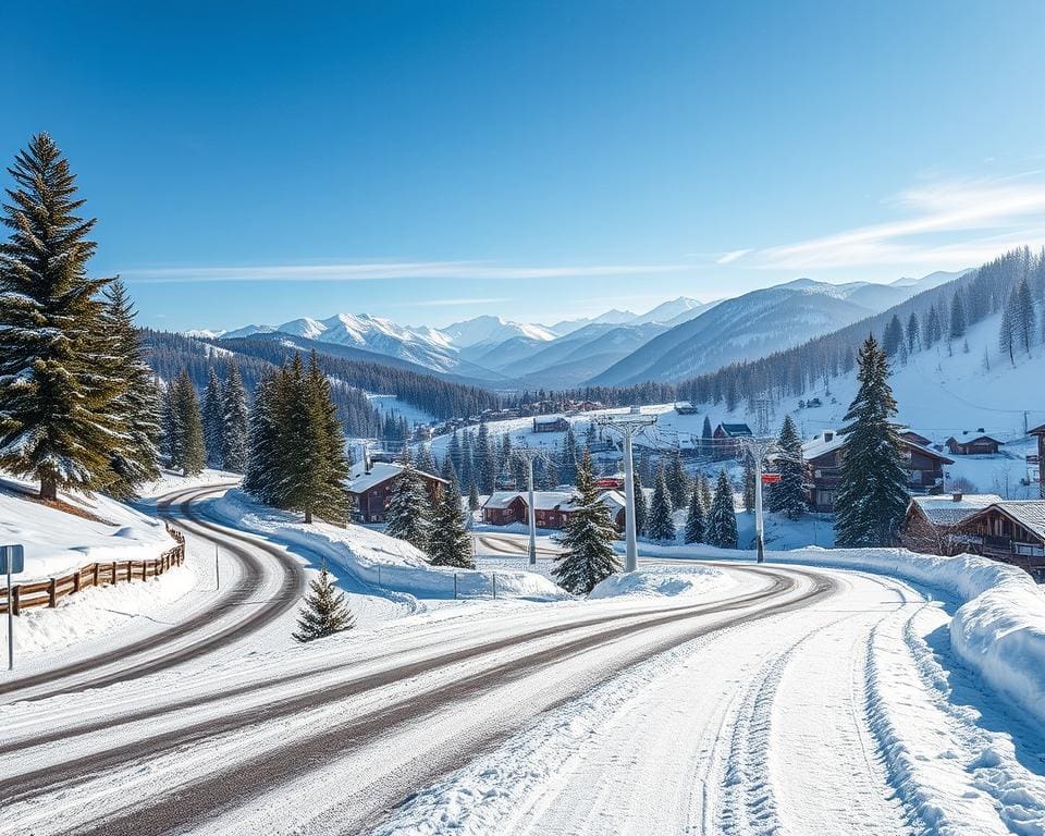 bereikbaarheid transport La Tania skigebied