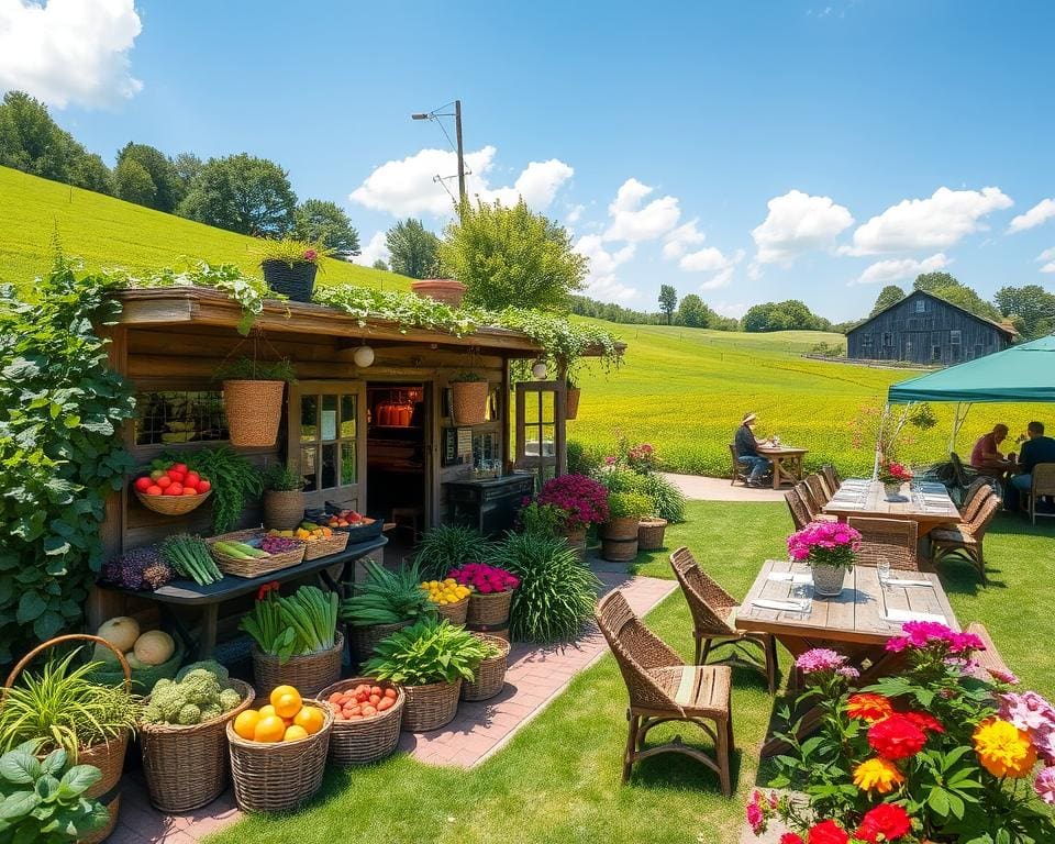 farm-to-table restaurants vinden