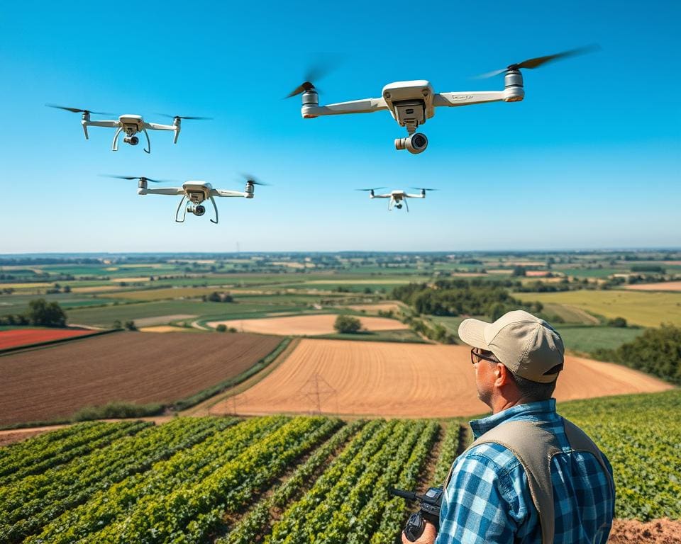 hoe ondersteunen drones het beheer van landerijen?