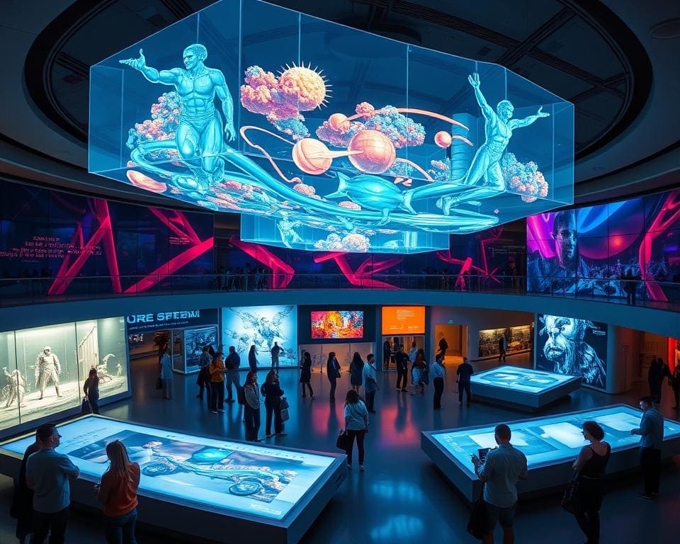 interactieve holografische displays