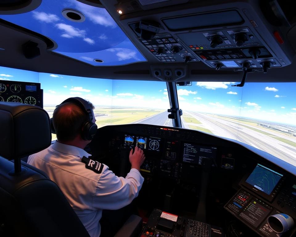 toepassingen van simulator training in de luchtvaart