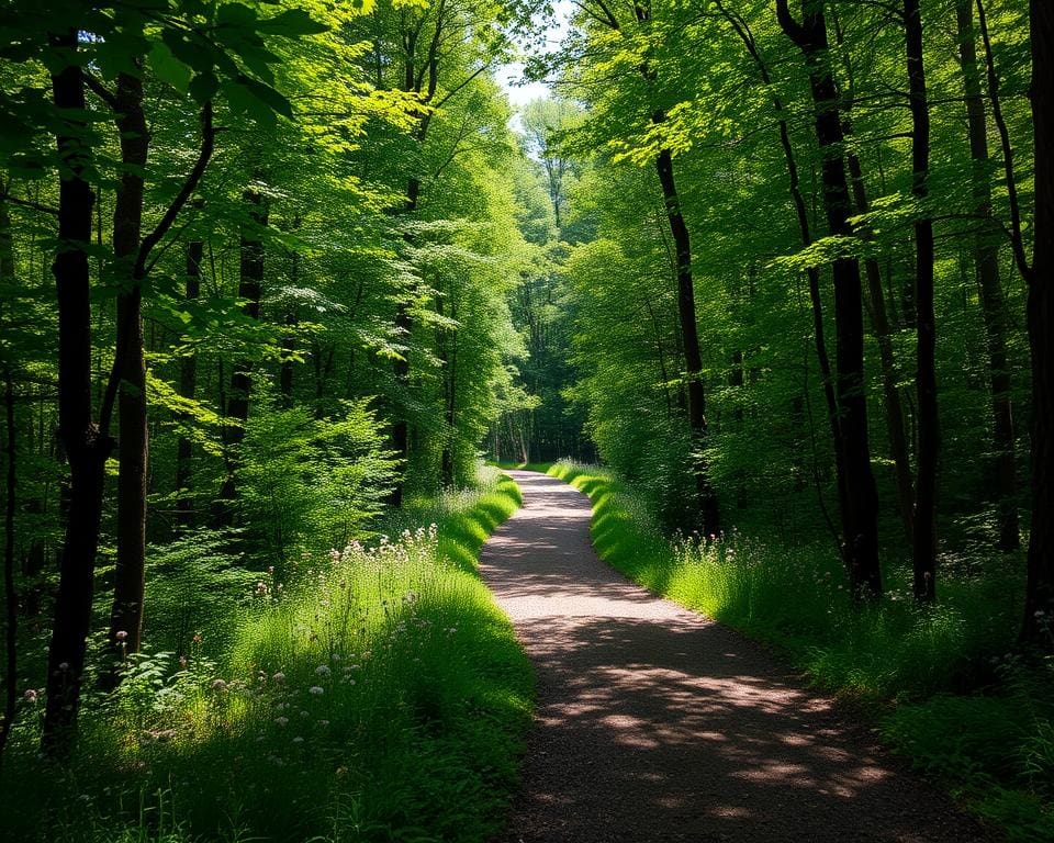 wandeling in de natuur