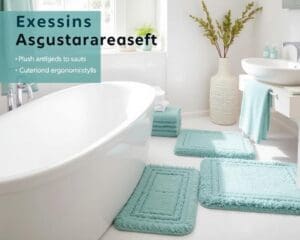 Badmatten met anti-moeheid technologie voor extra comfort
