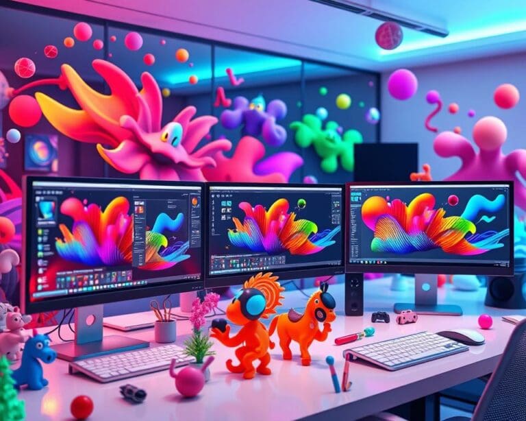De beste animatie software voor hoogwaardige 3D visuals