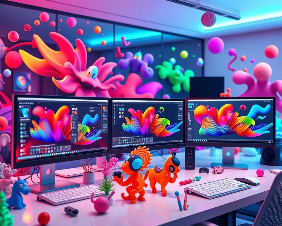 De beste animatie software voor hoogwaardige 3D visuals