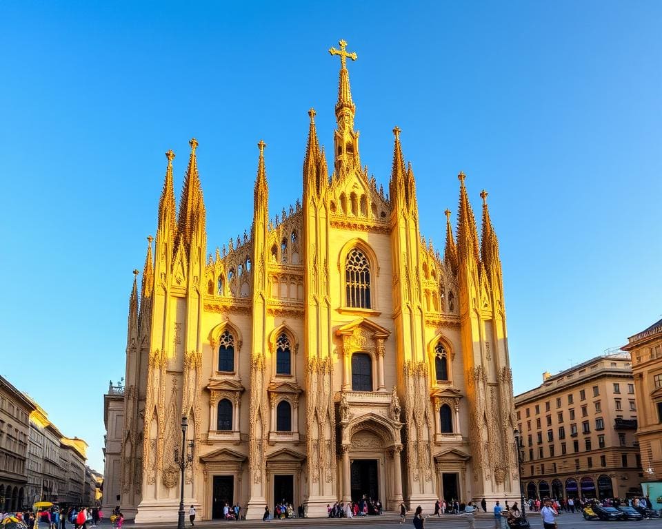 De kathedraal van Milaan Italië: Een gotisch meesterwerk