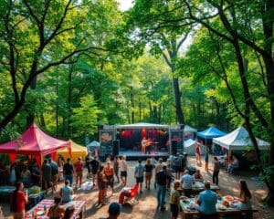 Hoe plan je een festival in hartje natuur?