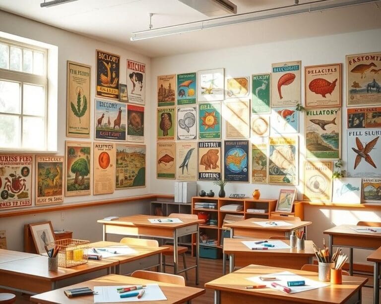 Schoolplaten.com: decoratief én leerzaam tegelijk.