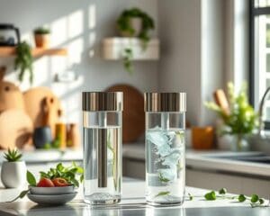 Waterfilters met herbruikbare cartridges voor duurzaamheid