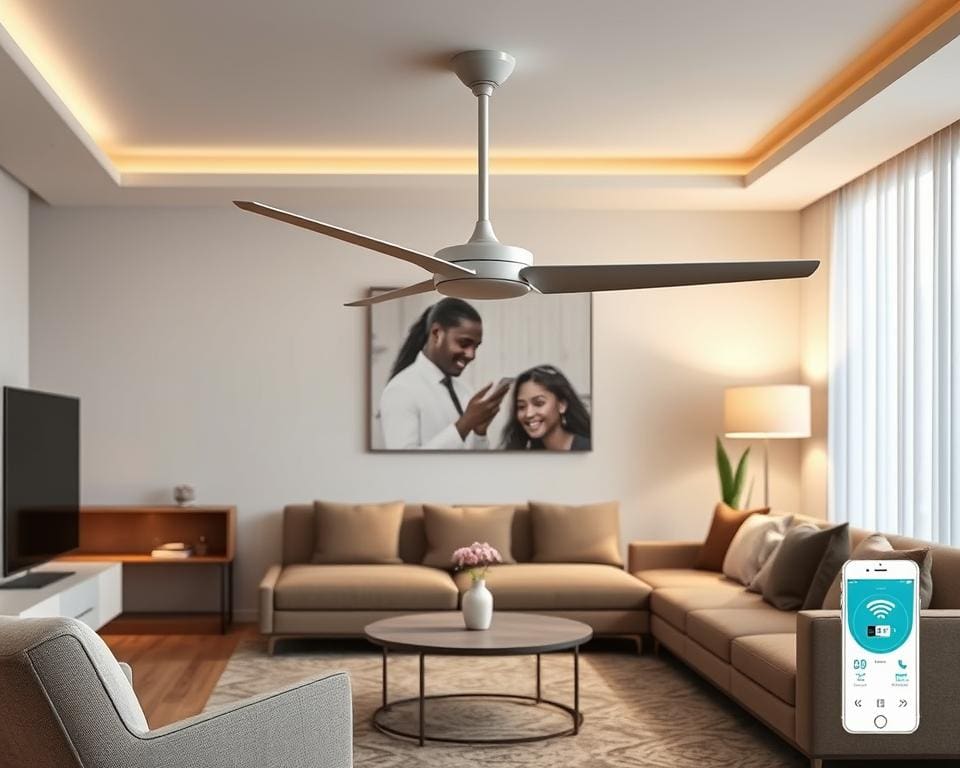 innovatieve ventilator met wifi-connectiviteit