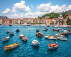 De haven van Napels Italië: Ontdek de mediterrane sfeer