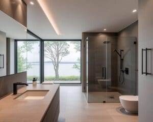 Hoe richt je een moderne badkamer in?