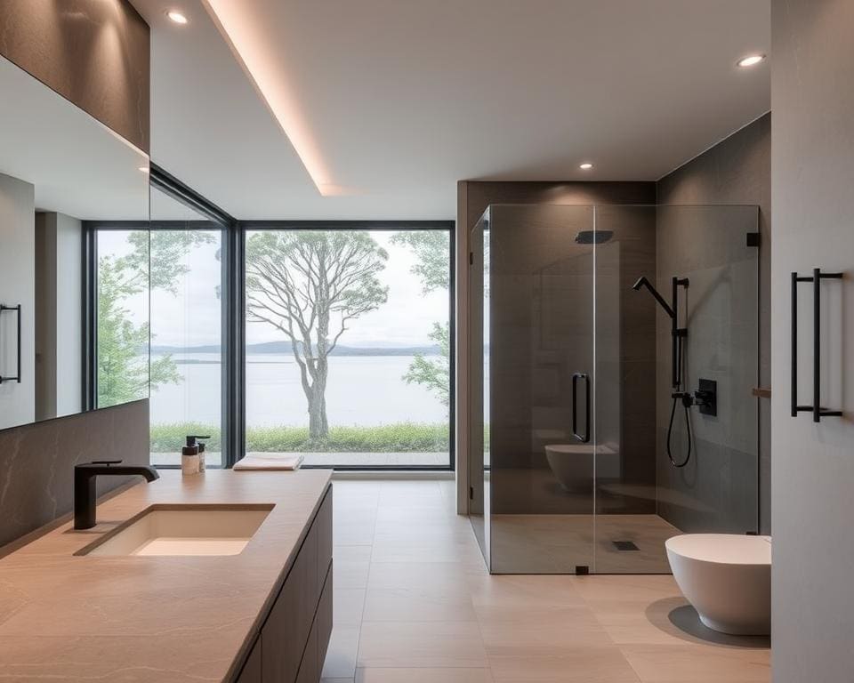 Hoe richt je een moderne badkamer in?