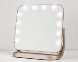 Welke make-up spiegel biedt de beste verlichting?