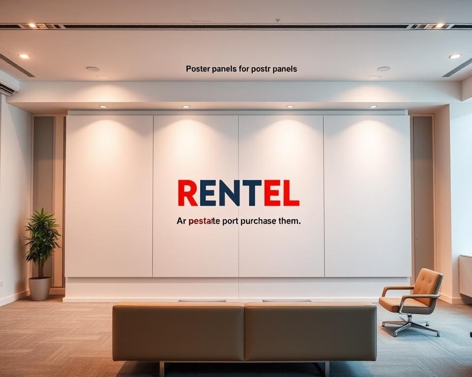 Waarom posterpanelen huren voordeliger is dan kopen