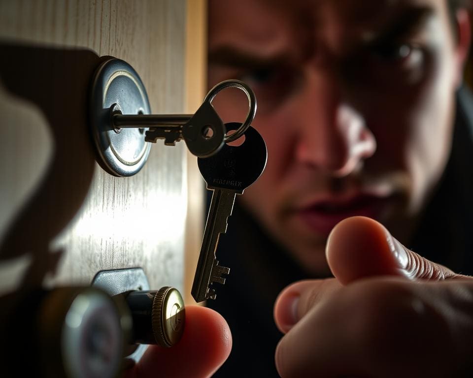 Wat als je sleutel afbreekt in het slot?