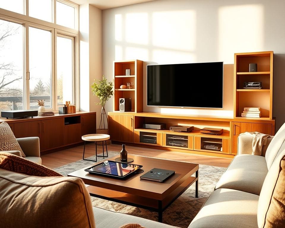 Hoe integreer je technologie in je woonkamer?