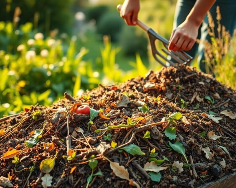 Hoe maak je zelf compost van tuinresten?